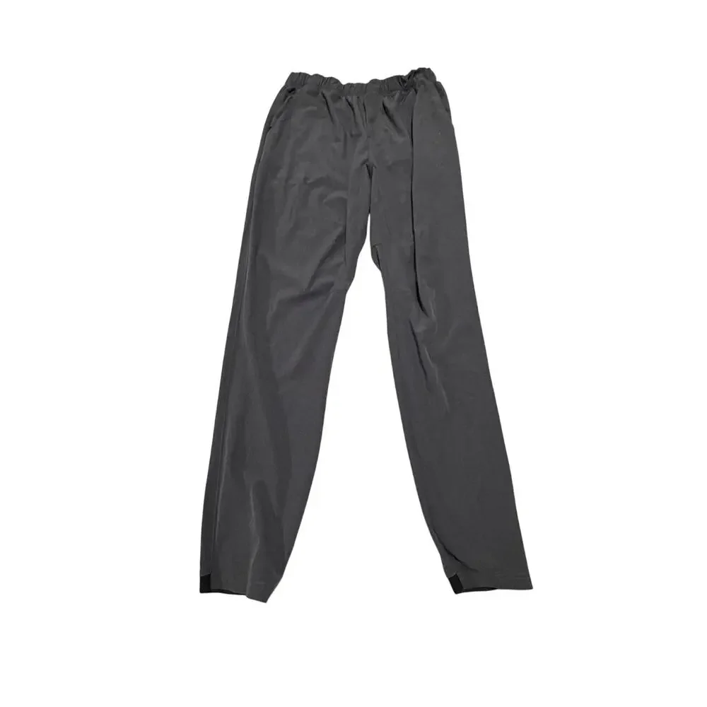 Adidas Men’s Elevated Wind Pants – FT2650 – Dark Grey Heather Large